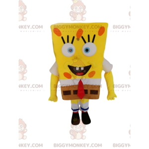 SpongeBob BIGGYMONKEY™ maskotdräkt. Svampbob kostym - Maskoter kända människor - BIGGYMONKEY_013157 - BiggyMonkey.com