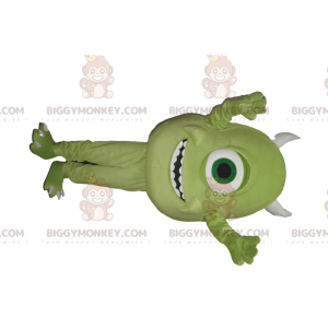 Costume da mascotte BIGGYMONKEY™ di Bob the Green Cyclops di