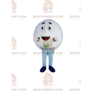 Traje de mascote muito feliz da bola de golfe BIGGYMONKEY™.