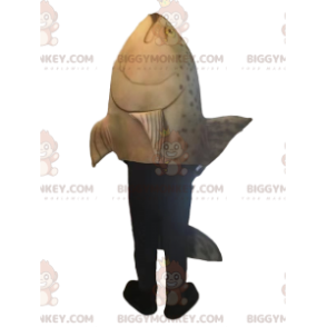 Tan Trout BIGGYMONKEY™ maskotdräkt. öring kostym - BiggyMonkey