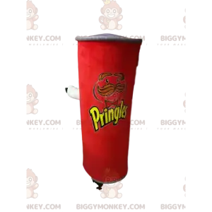 BIGGYMONKEY™ mascot costume red box of appetizer cake. –