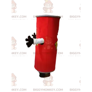BIGGYMONKEY™ mascot costume red box of appetizer cake. –