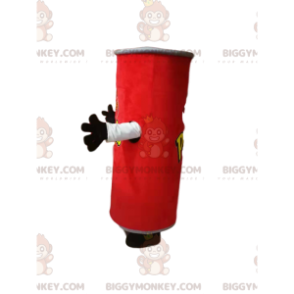 BIGGYMONKEY™ μασκότ στολή κόκκινο κουτί με κέικ ορεκτικών. -