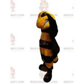Aggressive Wespe BIGGYMONKEY™ Maskottchenkostüm. Wespenkostüm -