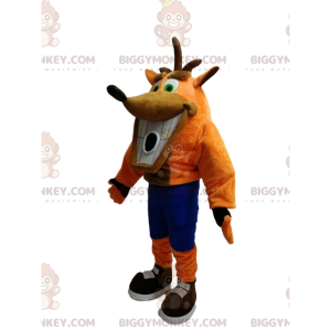 Costume da mascotte BIGGYMONKEY™ dal famoso videogioco Sega