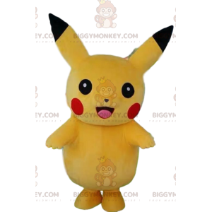 BIGGYMONKEY™ mascottekostuum van Pikachu, het schattige