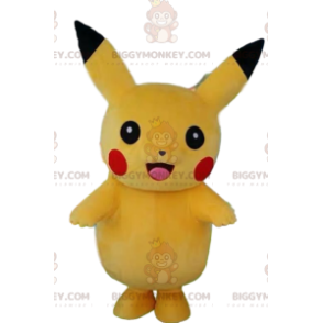 Disfraz de mascota BIGGYMONKEY™ de Pikachu, el simpático