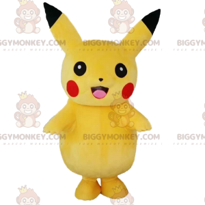 Traje de mascote BIGGYMONKEY™ de Pikachu, o fofo personagem