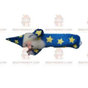 Super blij Merlijn de tovenaar BIGGYMONKEY™ mascottekostuum - Mascottes beroemde mensen - BIGGYMONKEY_013205 - BiggyMonkey.com