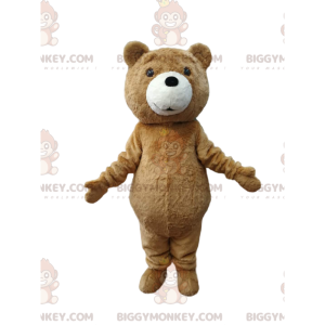 Brown Cub BIGGYMONKEY™ maskotkostume. Brun bjørn kostume -