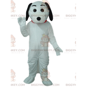 Disfraz de mascota BIGGYMONKEY™ de perro blanco, con orejas