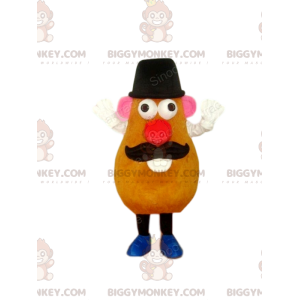 BIGGYMONKEY™ Maskottchenkostüm des berühmten Mr. Potato Head.