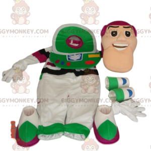 Στολή μασκότ κοσμοναύτη BIGGYMONKEY™. Κοστούμι κοσμοναύτη -