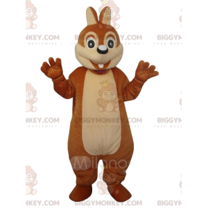 Disfraz de mascota de ardilla pregunta BIGGYMONKEY™. disfraz de