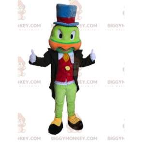 Green Cricket BIGGYMONKEY™ Mascot Costume with colorful