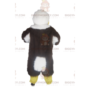 Kongeørn BIGGYMONKEY™ maskotkostume med smuk fjerdragt.