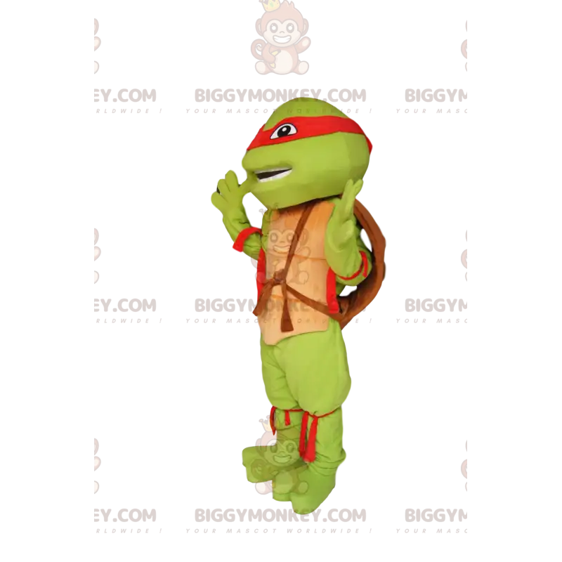 Kostým maskota Raphaela BIGGYMONKEY™ - báječná želva Ninja! – Kostým maskota Raphaela BIGGYMONKEY™ - báječná želva Ninja! –