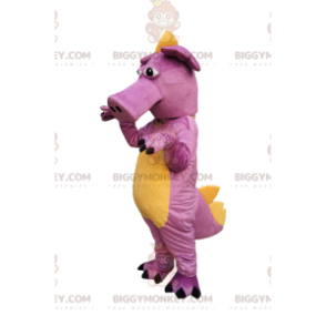 Very Funny Pink Dragon Pig BIGGYMONKEY™ Mascot Costume -