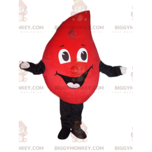 Red Blob BIGGYMONKEY™ maskotdräkt med stort leende - Oklassificerade maskot - BIGGYMONKEY_013288 - BiggyMonkey.com