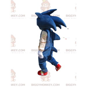 BIGGYMONKEY™ maskotkostume fra Sonic the Blue Sega Super