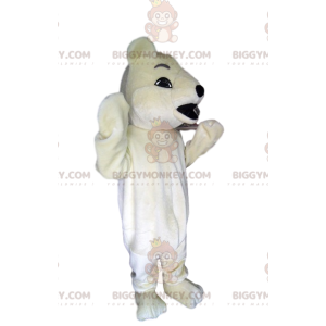 Στολή μασκότ πολικής αρκούδας BIGGYMONKEY™. στολή πολικής
