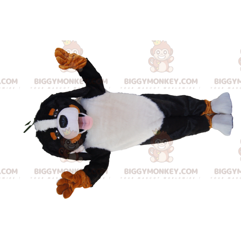 Zeer vriendelijk Sint-bernard BIGGYMONKEY™ mascottekostuum - Zeer vriendelijk Sint-bernard BIGGYMONKEY™ mascottekostuum -