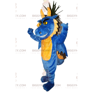 Aggressiivinen sininen ja keltainen lohikäärme BIGGYMONKEY™
