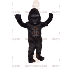Disfraz de mascota Gorila feroz BIGGYMONKEY™. disfraz de gorila