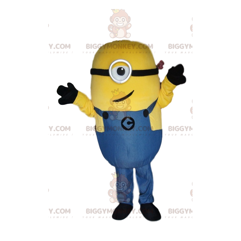 Traje de mascote BIGGYMONKEY™ mais maluco de Minions Stuart – Traje de mascote BIGGYMONKEY™ mais maluco de Minions Stuart –
