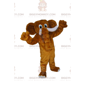 Wonderful and Majestic Brown Elephant BIGGYMONKEY™ Mascot