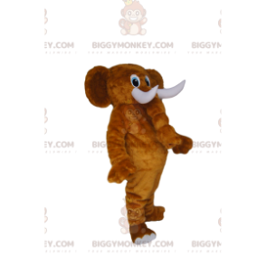 Wonderful and Majestic Brown Elephant BIGGYMONKEY™ Mascot
