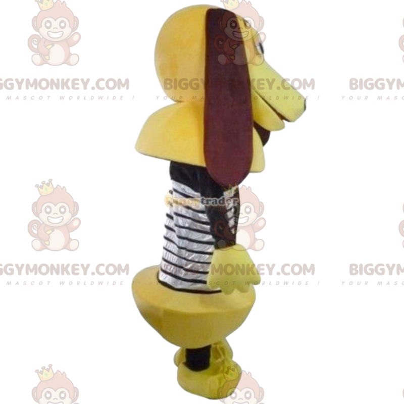 BIGGYMONKEY™ Mascot Costume Zigzag the Spring Dog Sizes L (175-180CM)