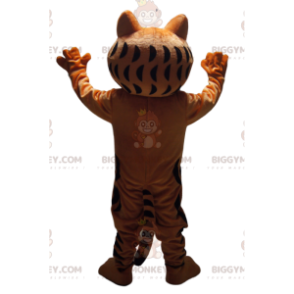 BIGGYMONKEY™ maskot kostume af Garfield, den meget grådige