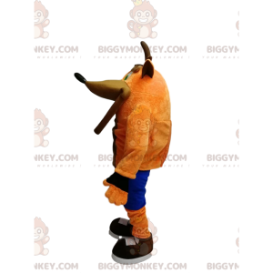 BIGGYMONKEY™ mascottekostuum van Crash Bandicoot, de beroemde