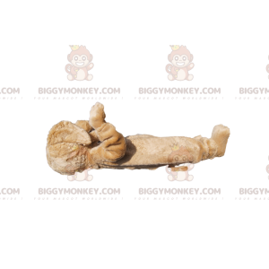 Disfraz de mascota BIGGYMONKEY™ Perro beige con cara bonita -