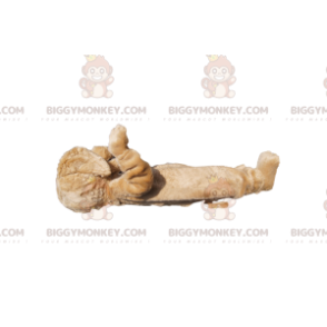 BIGGYMONKEY™ maskotkostume Beige hund med sødt ansigt - Hunde maskoter - BIGGYMONKEY_013407 - BiggyMonkey.com