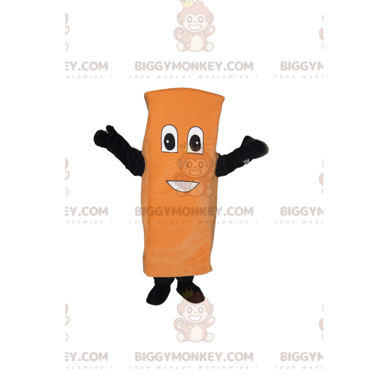 Zeer lachende taart BIGGYMONKEY™ mascottekostuum - Zeer lachende taart BIGGYMONKEY™ mascottekostuum -