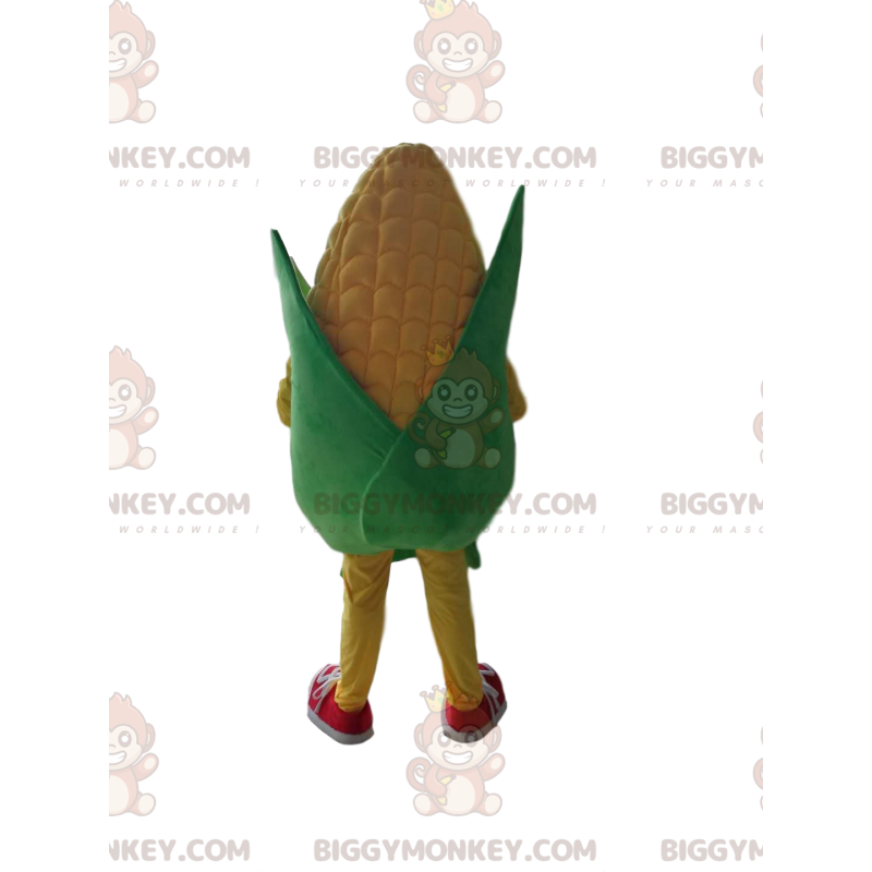 Costume de mascotte BIGGYMONKEY™ d'épi de maïs très comique - Costume de mascotte BIGGYMONKEY™ d'épi de maïs très comique -
