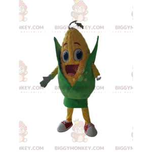 Traje de mascote muito cômico de sabugo de milho BIGGYMONKEY™ –