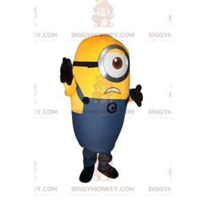 BIGGYMONKEY™ Mascot Costume of Stuart the Crazy Minion –