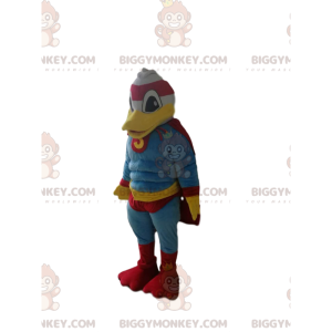 Donald's BIGGYMONKEY™ Maskottchen-Kostüm mit Superhelden-Outfit