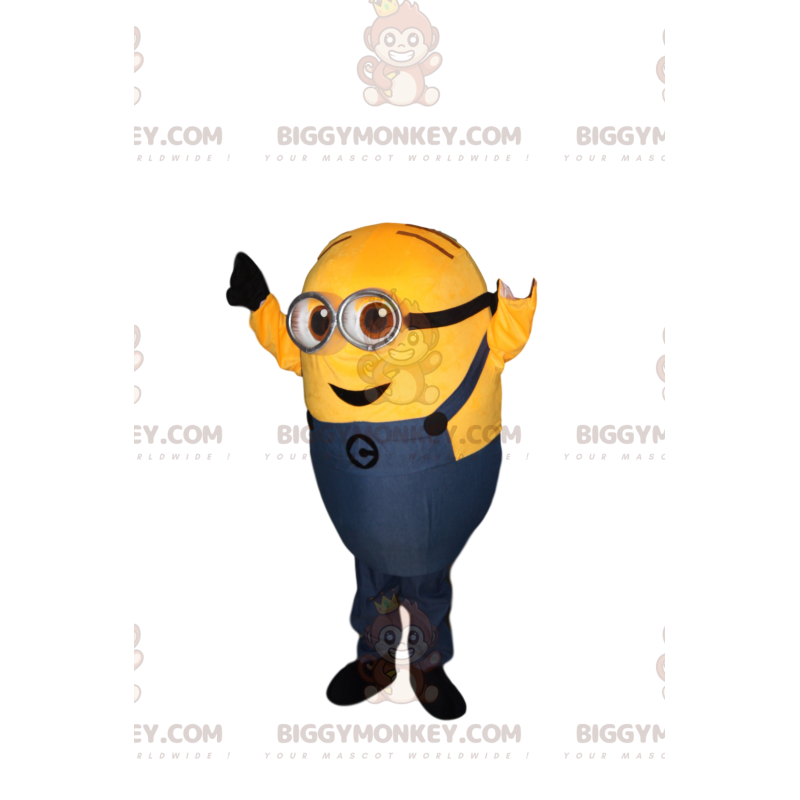 BIGGYMONKEY™ Mascottekostuum van Bob de Minions Ingenious -