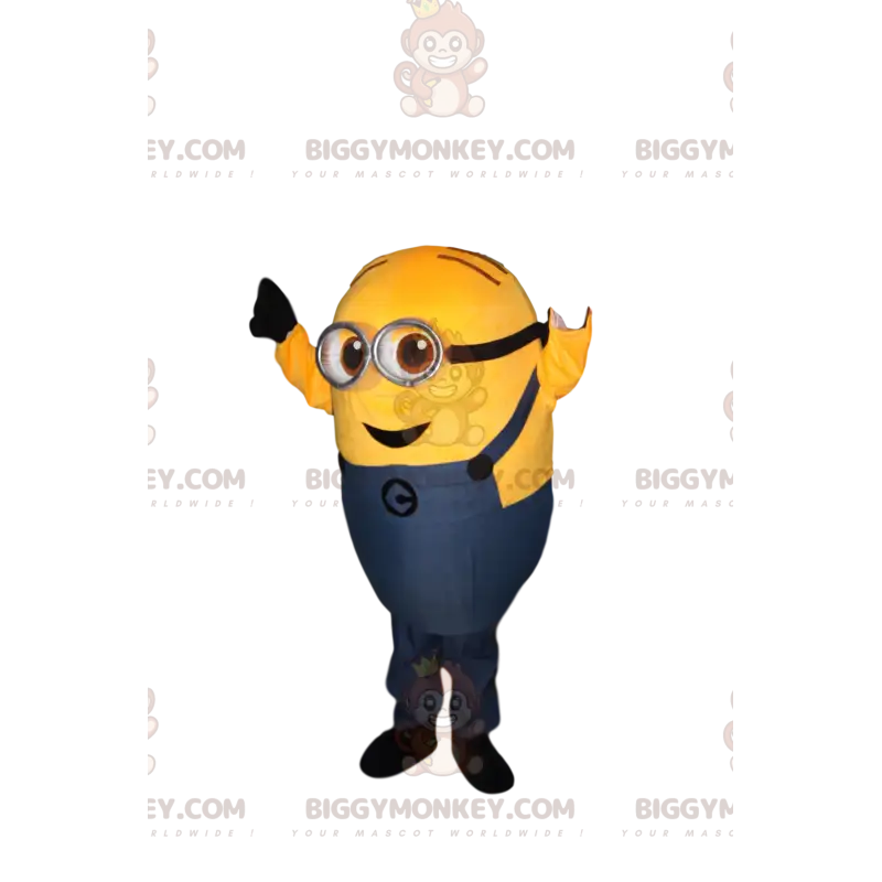 BIGGYMONKEY™ Maskottchen-Kostüm von Bob the Minions Genial - BIGGYMONKEY™ Maskottchen-Kostüm von Bob the Minions Genial -