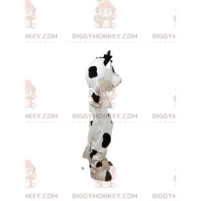 Μασκότ Μασκότ BIGGYMONKEY™ Ασπρόμαυρη αγελάδα με μεγάλο χαμόγελο - Μασκότ αγελάδων - BIGGYMONKEY_013457 - BiggyMonkey.com