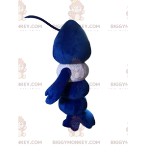 Traje de mascote de formiguinha azul BIGGYMONKEY™ com camisa