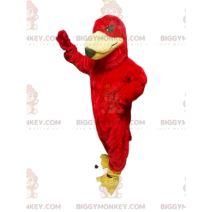 BIGGYMONKEY™ Mascot Costume Red Eagle With A Persuasive Gaze -