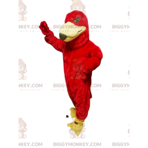 BIGGYMONKEY™ Mascot Costume Red Eagle With A Persuasive Gaze –