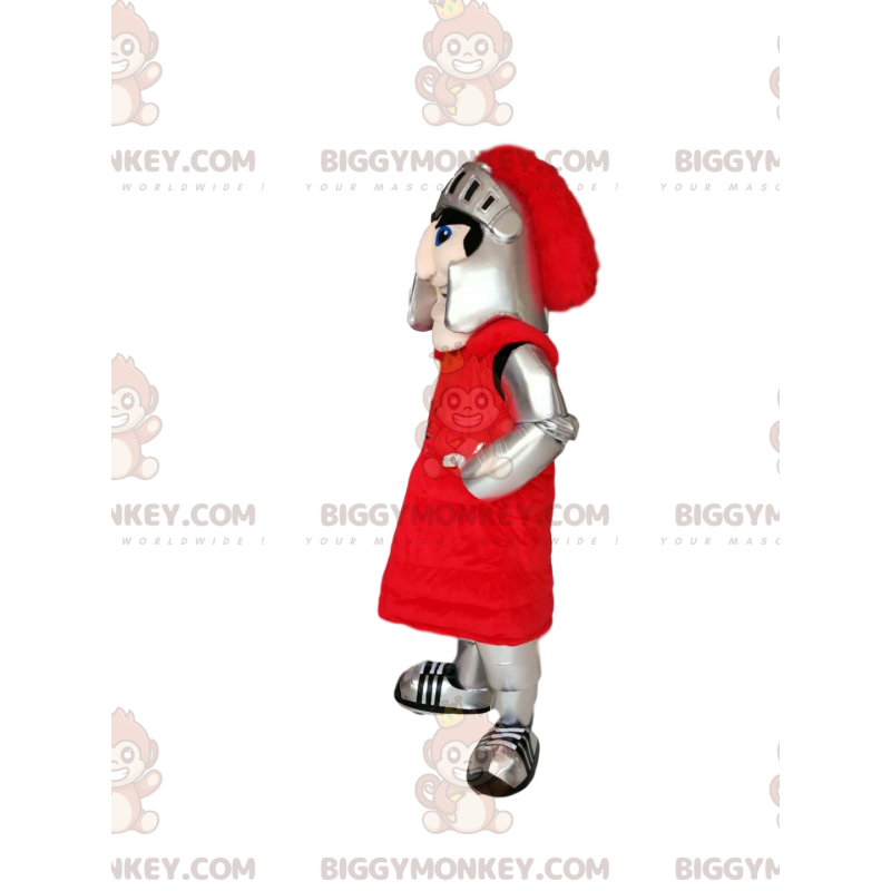 Knight BIGGYMONKEY™ Mascot Costume with Helmet and Armor -