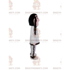 Native American Man BIGGYMONKEY™ maskotkostume med traditionelt