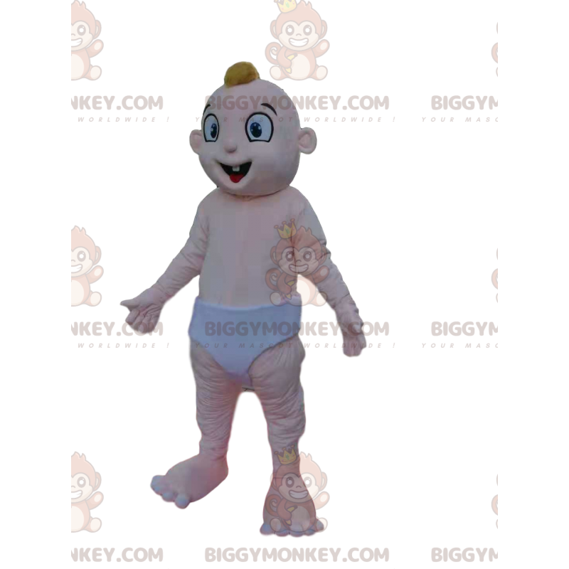 Costume de mascotte BIGGYMONKEY™ de bébé amusante avec de
